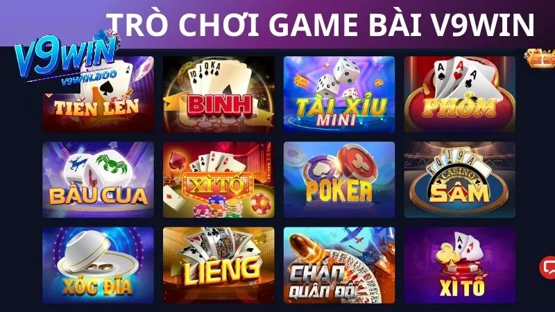 V9Win 31 Kho game đa dạng phong phú tại v9win